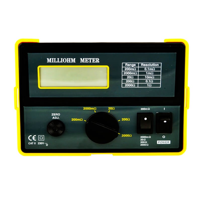 Medidor de miliohms