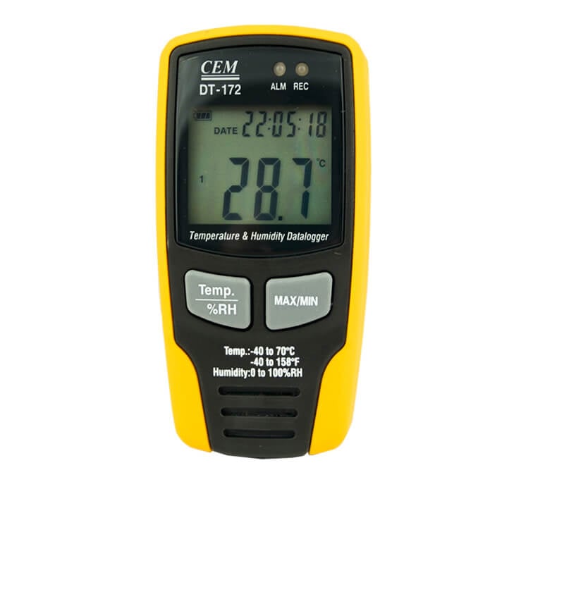 Termohigrómetro Programable Data logger
