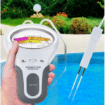 Medidor de pH y cloro para análisis de calidad del agua