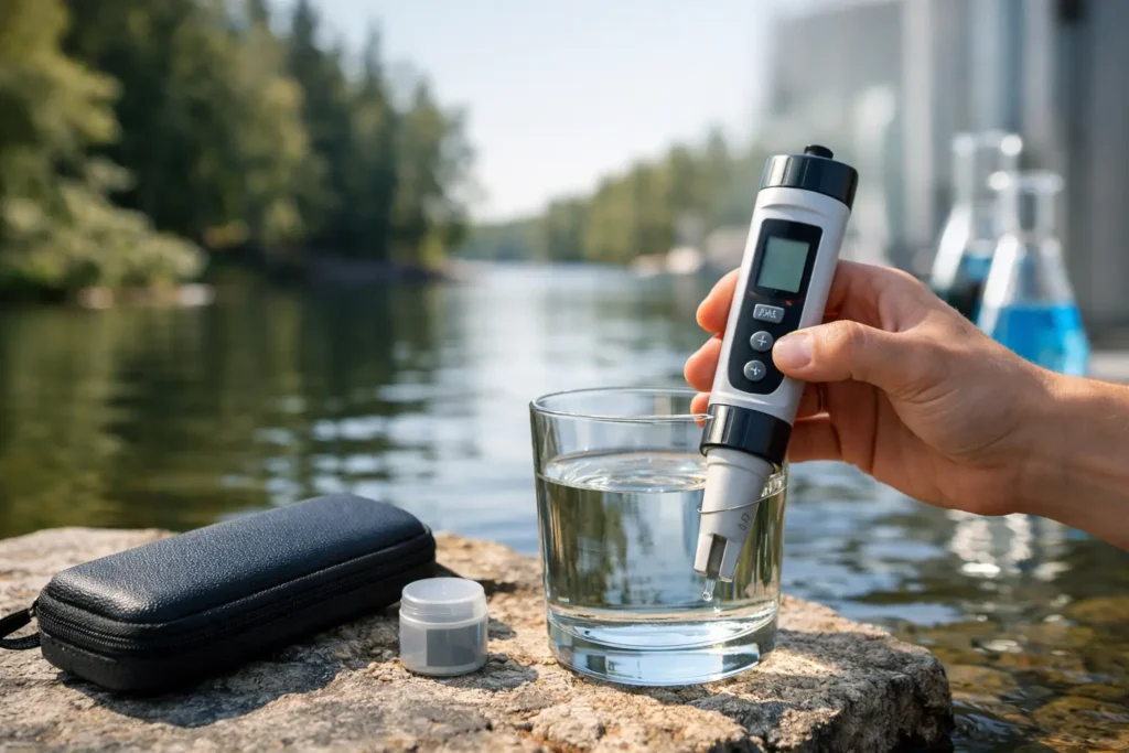 Cómo elegir un medidor de calidad del agua portátil
