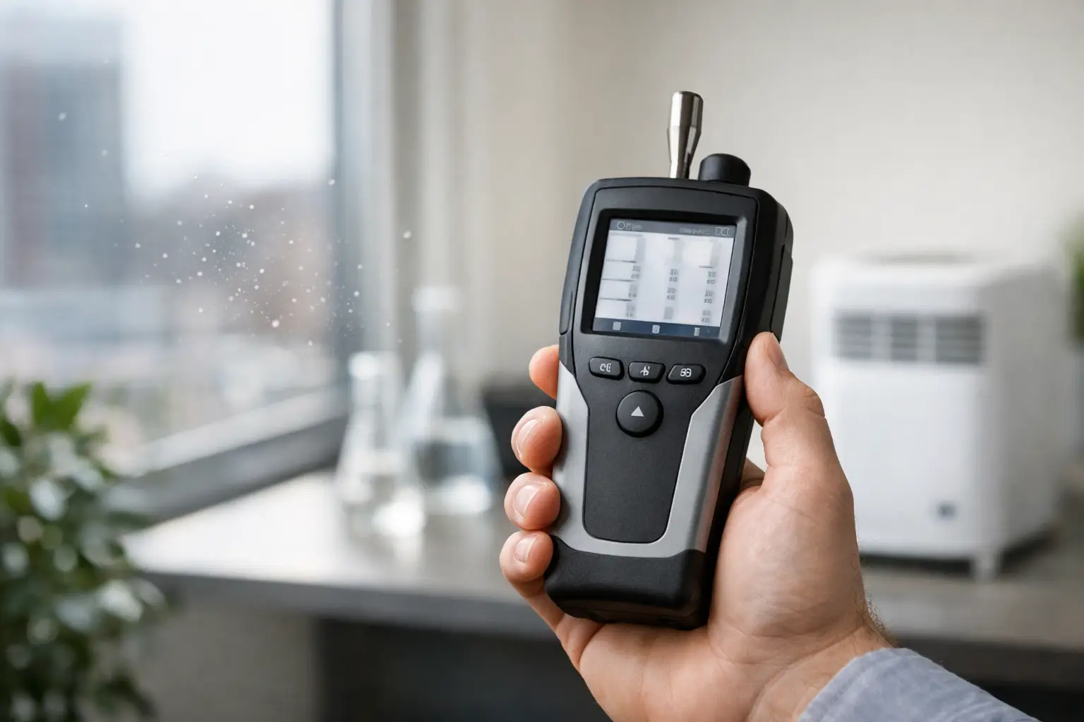 Contador de partículas en aire: cómo elegirlo