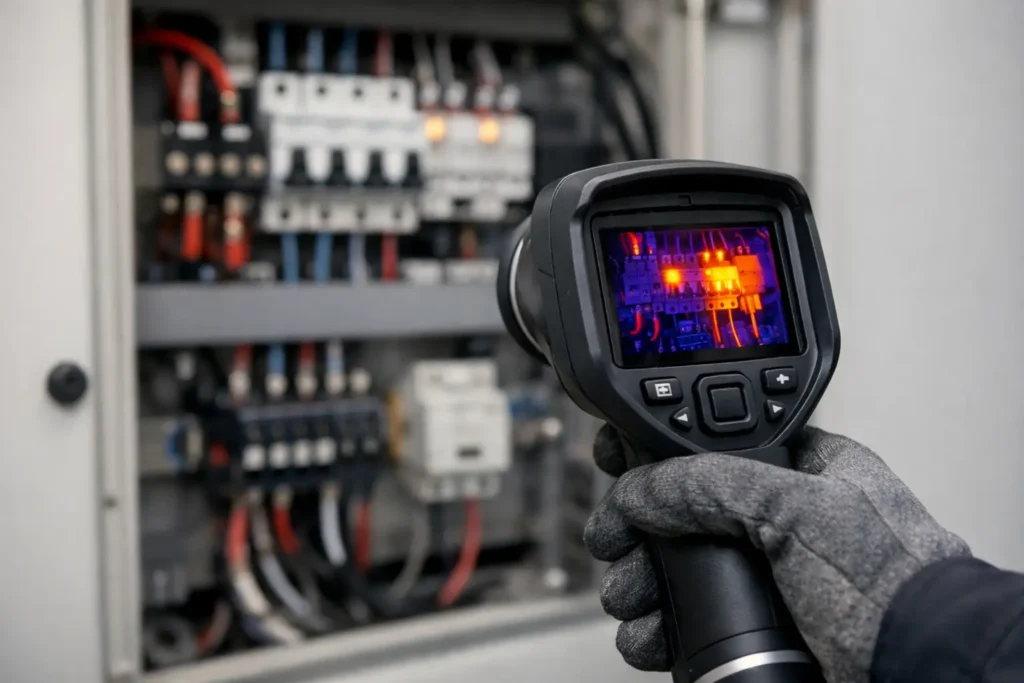 Cámara termográfica para tableros eléctricos
