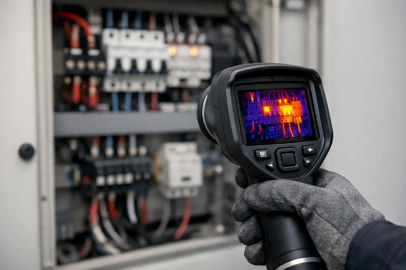 Cámara termográfica para tableros eléctricos