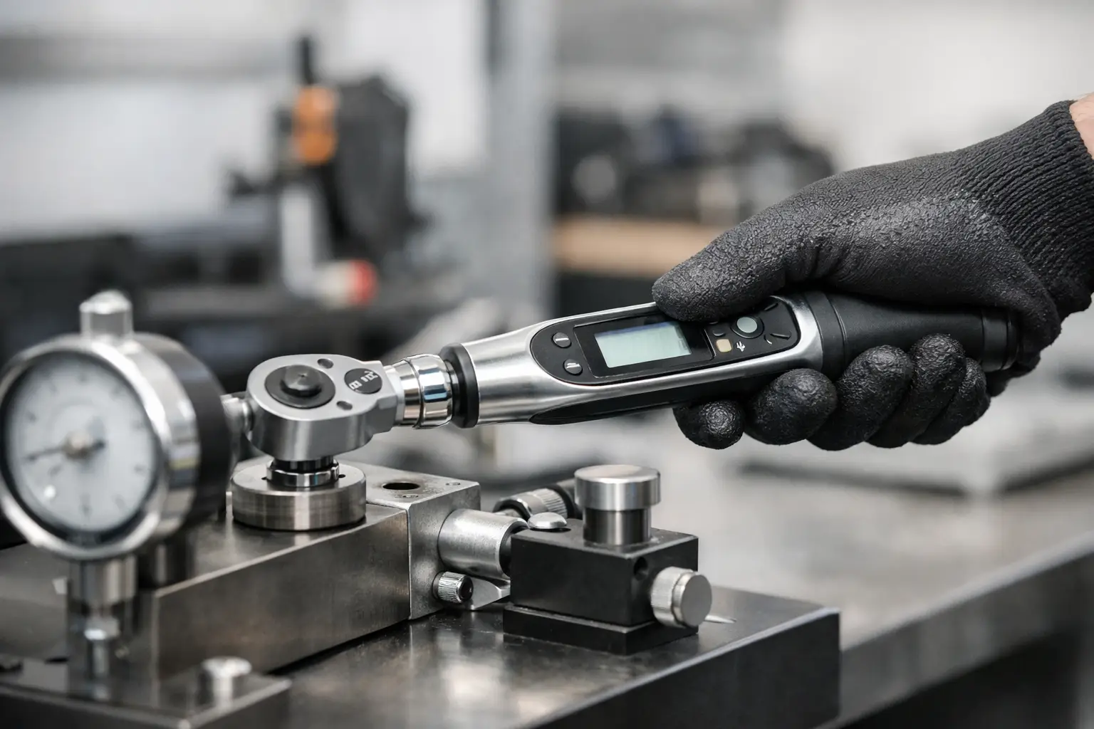 Cómo verificar un torquímetro digital