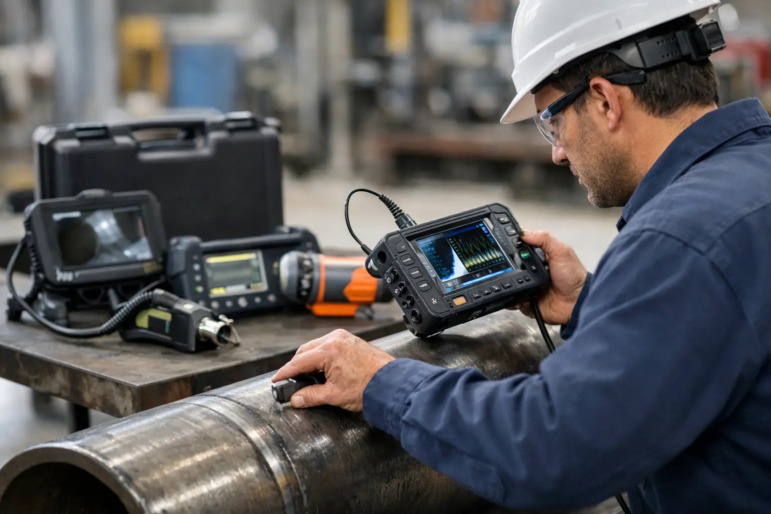 Equipo para ensayos no destructivos