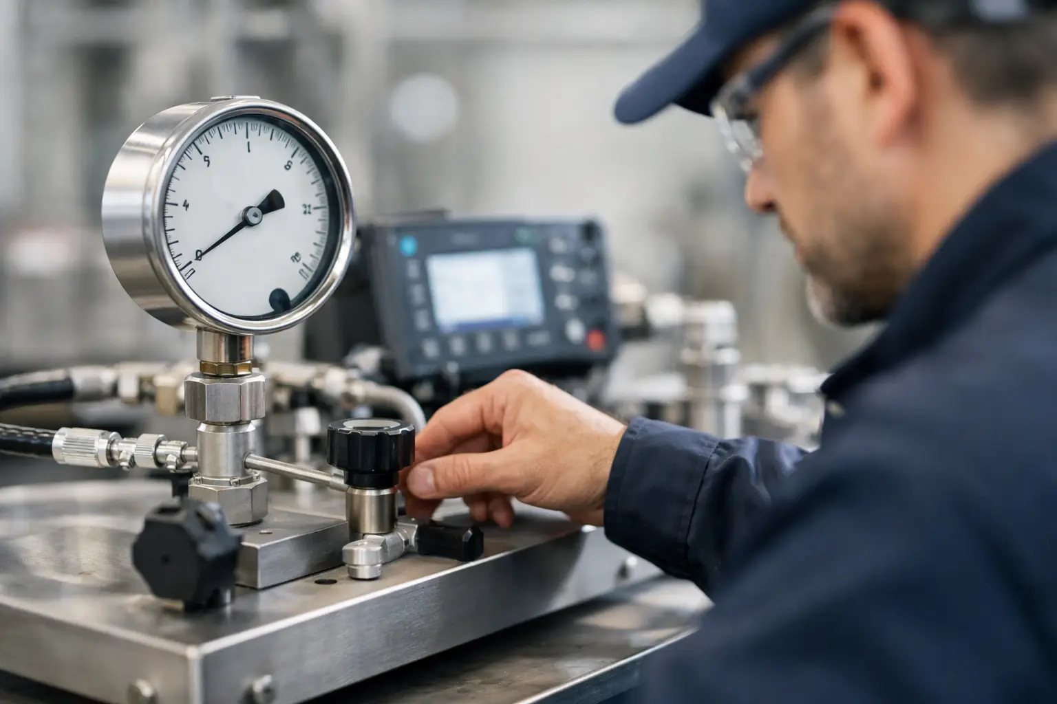 Cómo calibrar un manómetro industrial bien
