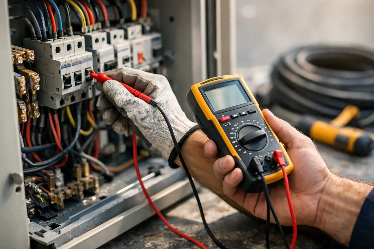 Guía de medición eléctrica segura y precisa