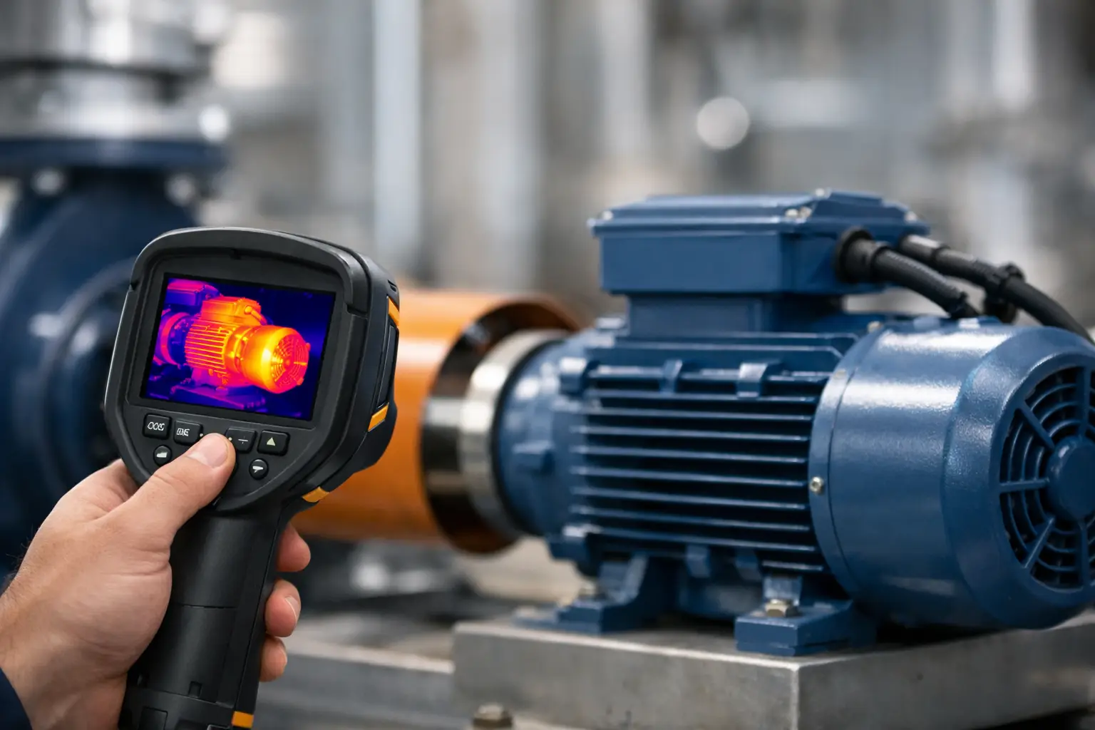 Termografía en motores eléctricos: qué detecta