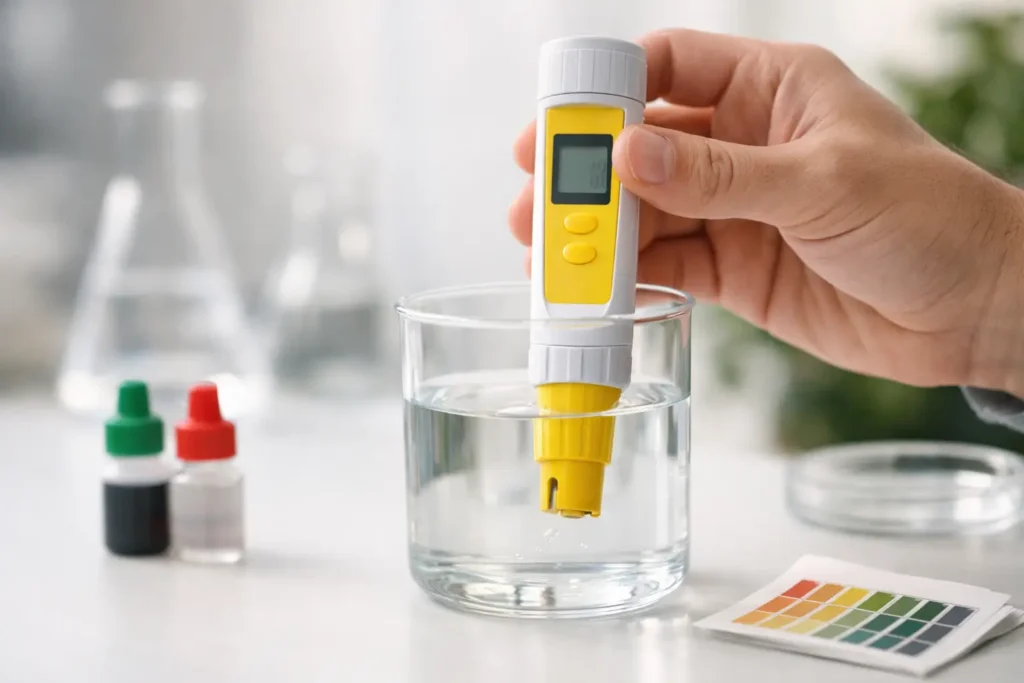 Cómo usar medidor de pH correctamente